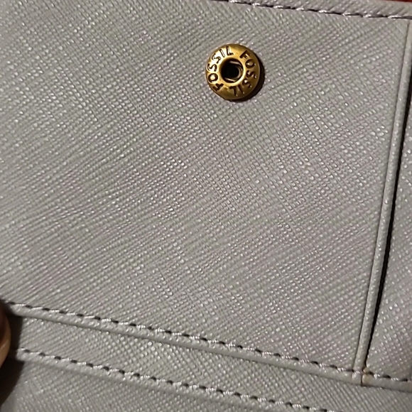 Fossil Madison Bifold Wallet Bronze Multi - BRAND NEW - NWT - NEVER USED - Picture 6 of 8